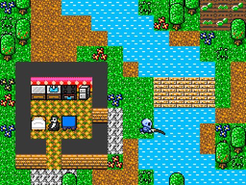 Classic forest style.