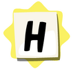 'H' Sticker