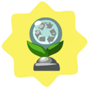RecycleSilver.png (5 KB) Enviromentalist : Earn 20,000 recycle points