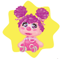 Pink Girl Plushie