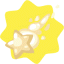 Yellow Shooting Star