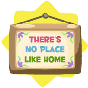 No place like home sign