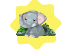 WWF Playful Sumatran Elephant