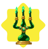 Emerald Candelabra