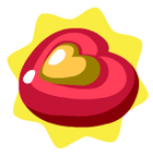 Ruby Heart Soap (Level 36)