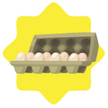 Carton of Farm Eggs