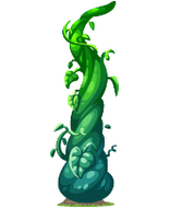 Beanstalk Plant -- produces Homegrown Beans Pods and is grown from a Beanstalk Bean, unlocks a new room too!