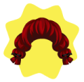 Red Witch Wig