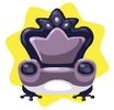 Frog Prince Dark Armchair