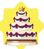 Royal Wedding Cake Decor