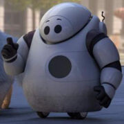 Enemies: Bad robots, stray police, pampered pets (formerly) Friends: Rodger, Ronaldo, Sofie, beezer, bell