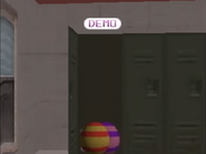 Care B's egg in the locker