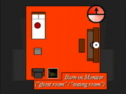 Burn-in monitor room