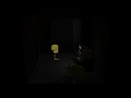 The garage seen in Petscop 14, with no car