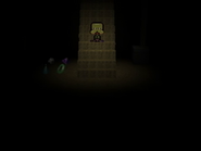 Stairs down to the cellar