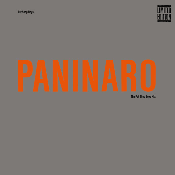 新品未開封 PET SHOP BOYS PANINARO 7MIX Paninaro (single)/Releases | Pet Shop Boys Wiki | Fandom