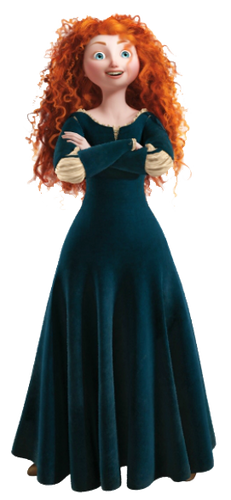 Merida with arms crossed