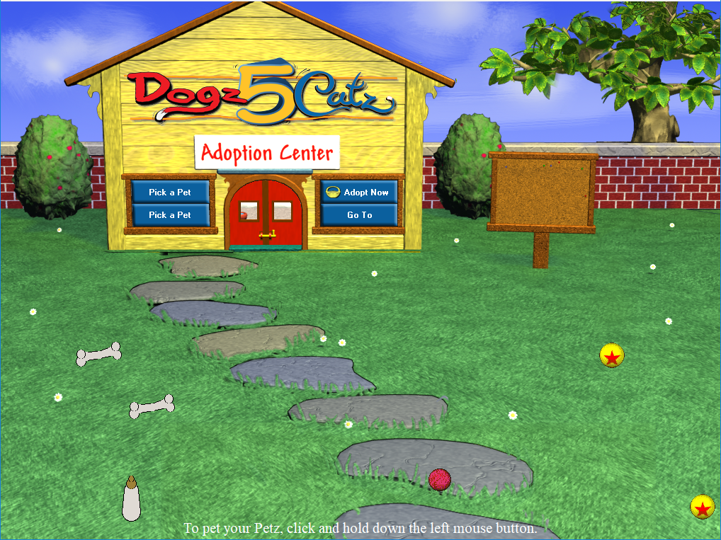 Pet Adoption Center DS Game