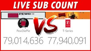 Live  Subscriber Count for Subscriber Battles