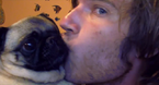 PewDie kissing Maya