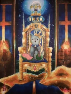 Sven in his throne
