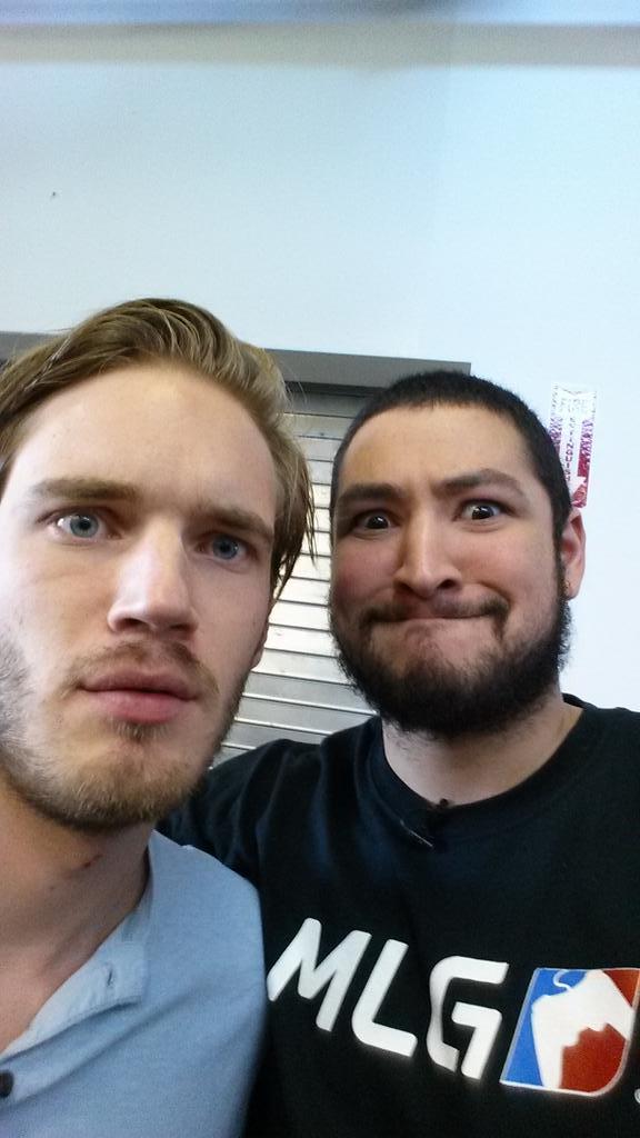 uberhaxornova and pewdiepie