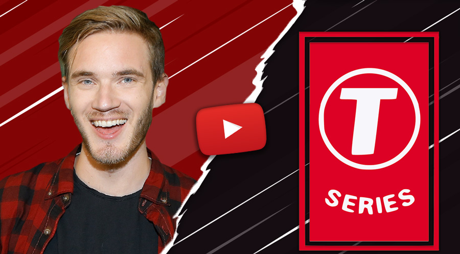 PEWDIEPIE VS T-SERIES LIVE SUB COUNT ~ WHO'S WINNING? SEE …