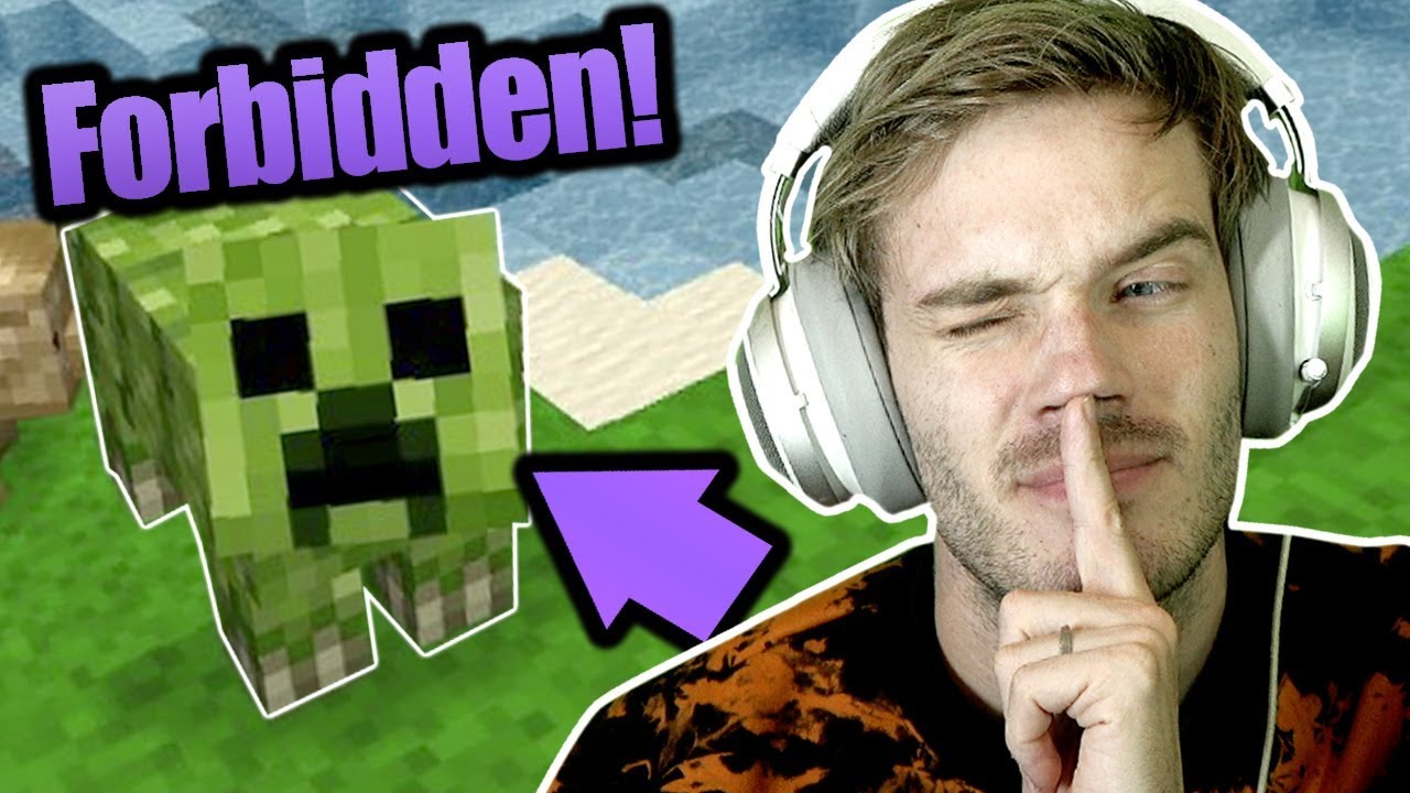 How To Make A Minecraft Creeper Never Explode Again Tutorial Pewdiepie Minecraft Series Wiki Fandom