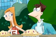 Part 2 of Perry (Perseus) and Candace in "I Was a Middle Aged Robot".