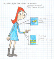 Lieutenant Commander Candace Flynn (Chief Medical Officer, USS Phineas; "Celestial Feelings")