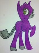 Orchid as a pony