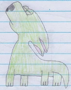 WereFerb howling at the moon.