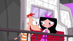 Phineas makes Isabella blush