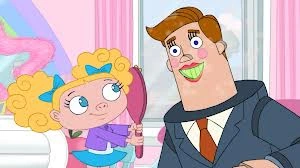 Norm playing dress up with Suzy