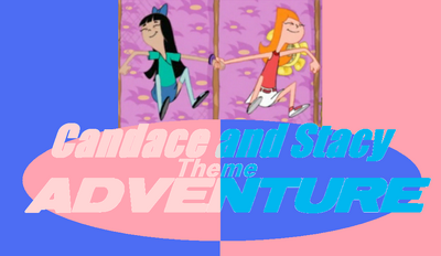 Candace and Stacy Theme Adventure! Logo