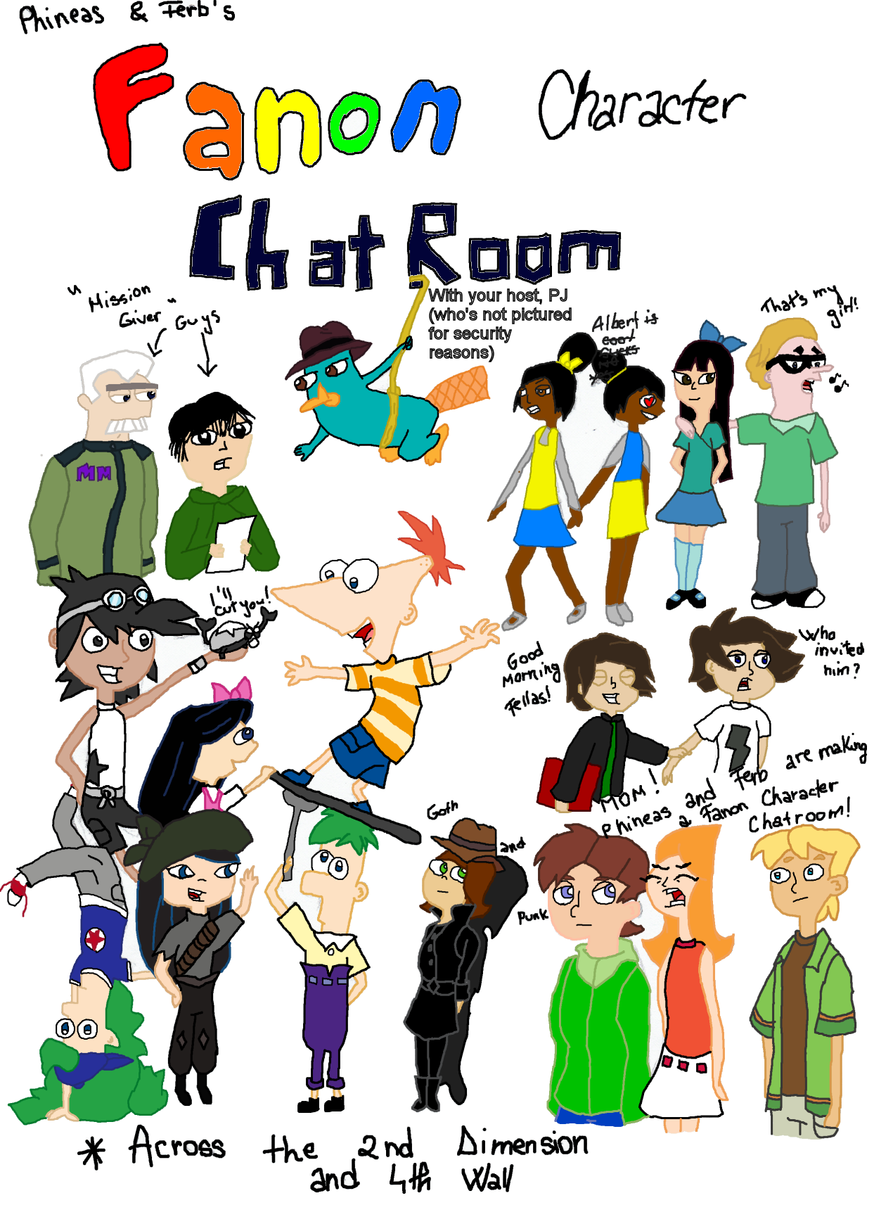 Fanon Character Chat Room Phineas And Ferb Fanon Fandom