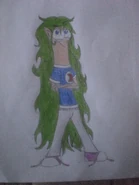 Jessica's first official drawing