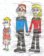Irving, Katie, and Jonathan [last name unknown] in 2038 (Ad Astra 2: Youth and Nostalgia)