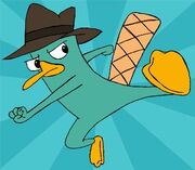 Perry The Platypus by Doodle Moot