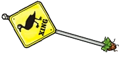Wildlife Crossing Schild des Gargantuas