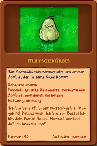 Matschkrbis | Pflanzen gegen Zombies Wiki | Fandom