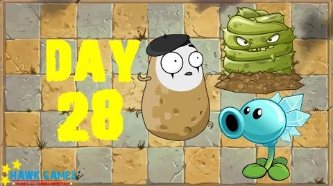 Plants vs. Zombies 2 - Ancient Egypt Day 28