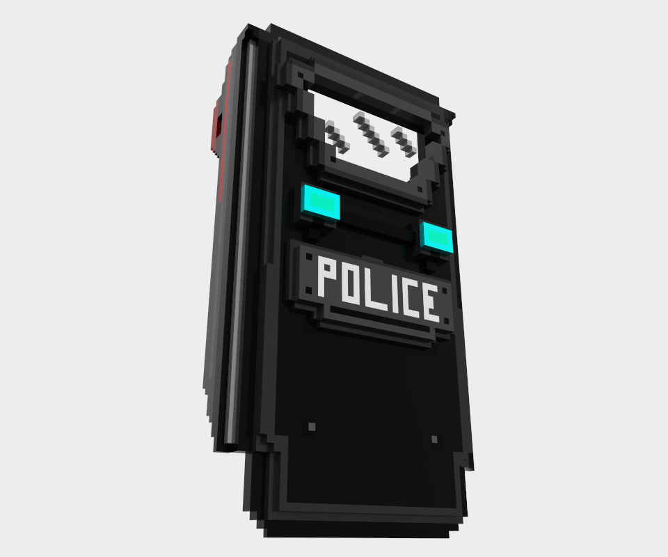 Riot Shield, Pixel Gun Conception Wiki