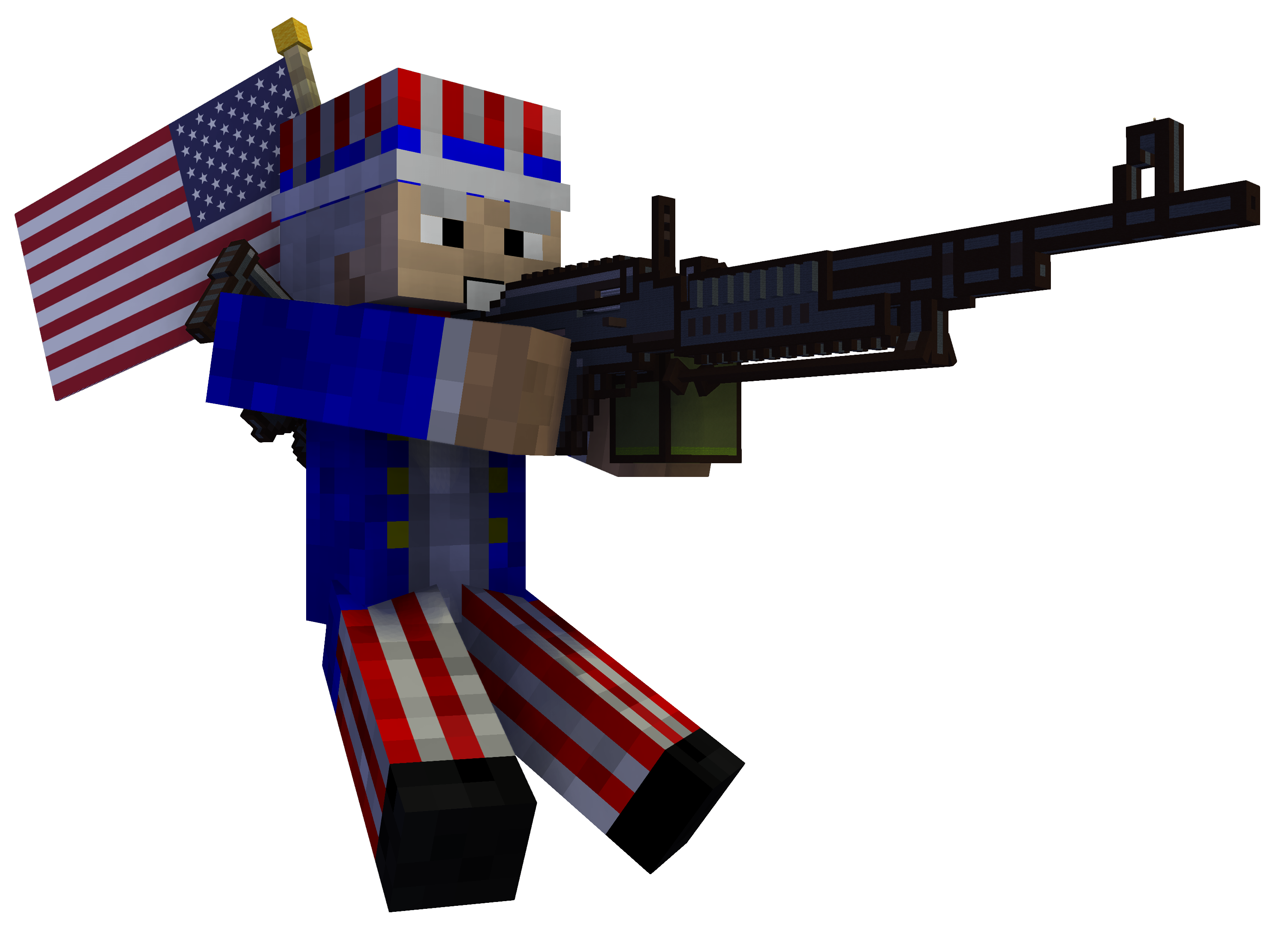 Uncle Sam | Pixel Gun Conception Wiki | Fandom