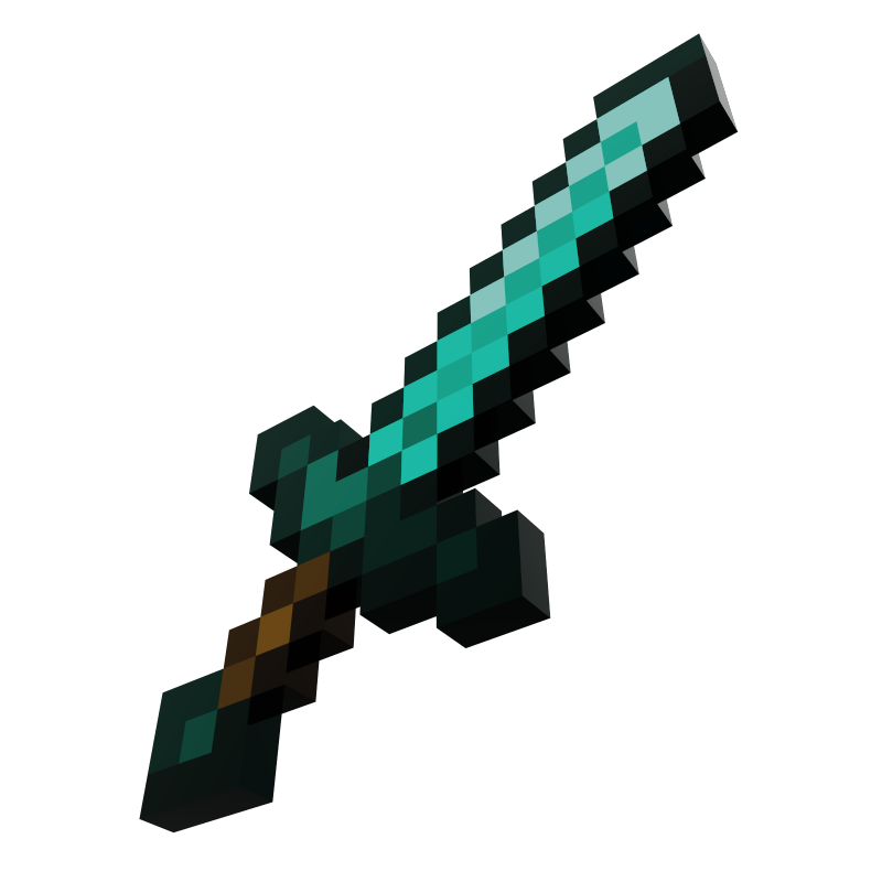 minecraft sword png image
