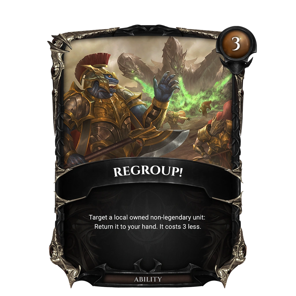 Regroup! PHAGEBORN Online Card Game Wiki Fandom