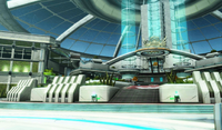 The old lobby before Phantasy Star Online 2's episode 3 update