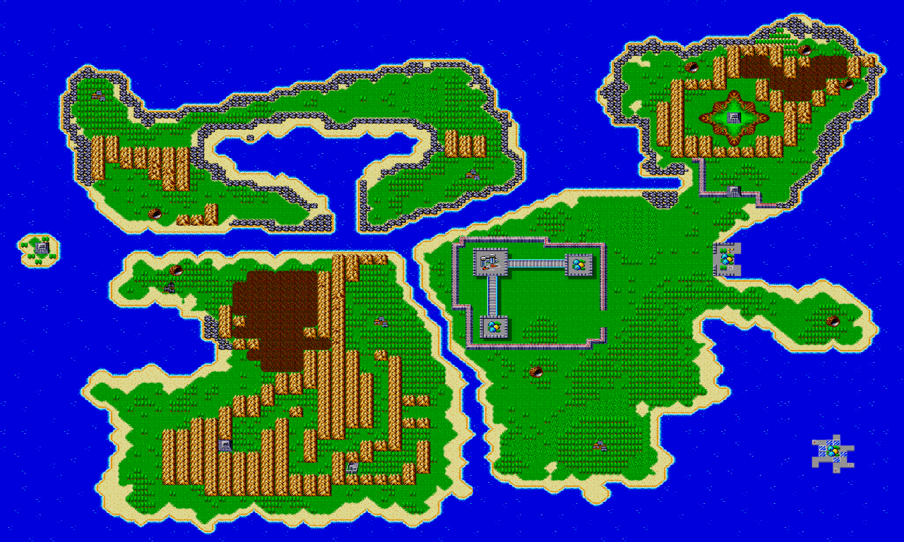 Phantasy Star World Map Palma | Phantasy Star Wiki | Fandom