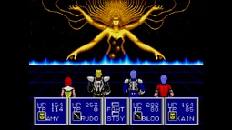 Mother Brain dares Rolf to defeat her.