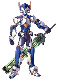 Artwork of HUcast in Phantasy Star Zero